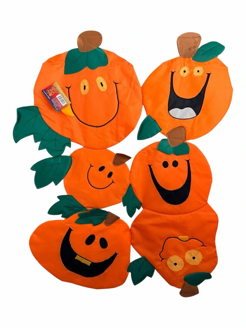 Two Group Flag Co Double-Sided Halloween Pumpkin Flag Decoration 28”x44”